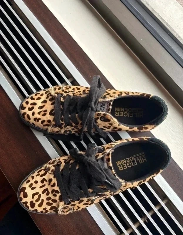 Zapatillas Tommy Hilfiger de leopardo – photo 4
